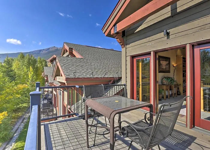 7 Mi To Copper Mtn: Condo W/ Deck & Stunning Views